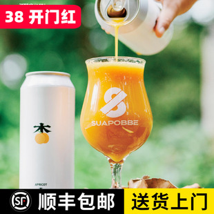 沙坡尾 杏 山楂蔓越莓水果古斯啤酒 500mL 罐装果味精酿啤酒