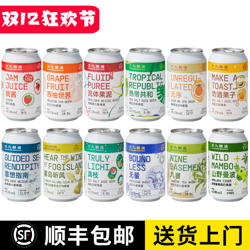 大九酿造全家福果味精酿啤酒