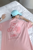 夏季新款男女装纯色情侣印花圆领短袖T恤半袖衫T02-P25，男装T恤，电商B380（原B361）