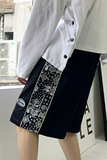 港风夏季男女拼色卫裤青年针织短裤新款休闲裤子7121-P35，男装休闲裤，电商B380（原B361）