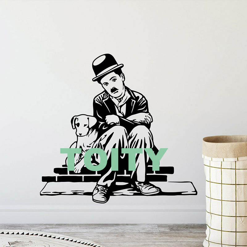 查理卓别林老电影装饰贴画