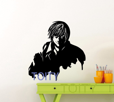 Death Note 死亡笔记夜神月贴画 Light Yagami 日式漫画贴纸装饰
