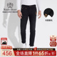 6023 Boer 雷迪波尔男刺绣字母双头鹰牛仔裤 磨毛加厚 Raidy