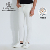 弹力棉 牛仔裤 Raidy Boer 雷迪波尔2025春男刺绣薄修身 6023