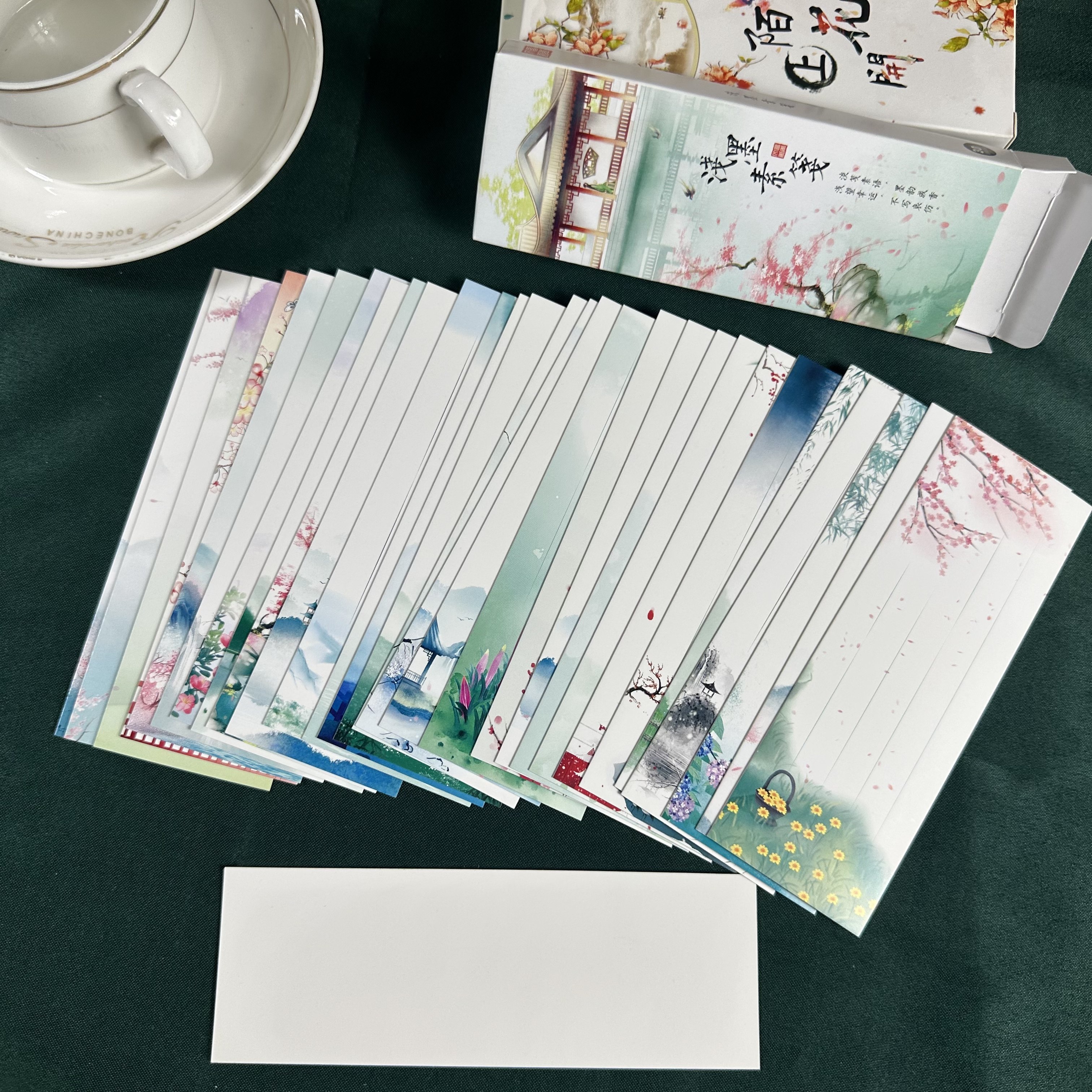 精美中国风插画空白书签田园风卡片DIY背景卡片纸质学生古风文艺,文具电教/文化用品/商务用品,书签,淘宝优惠券,粉丝福利购,淘宝优惠卷