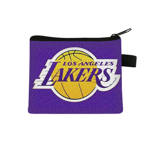 新NBA篮球明星周边零钱包热火骑士勇士卡包钥匙耳机收纳包化妆包