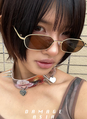 【亚洲眼镜公司】Y2K金属小框彩色小框墨镜小众眼镜太阳镜