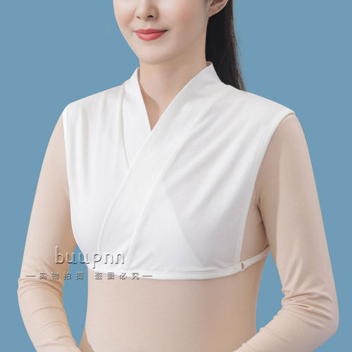 中式汉服女士交领假领子内搭