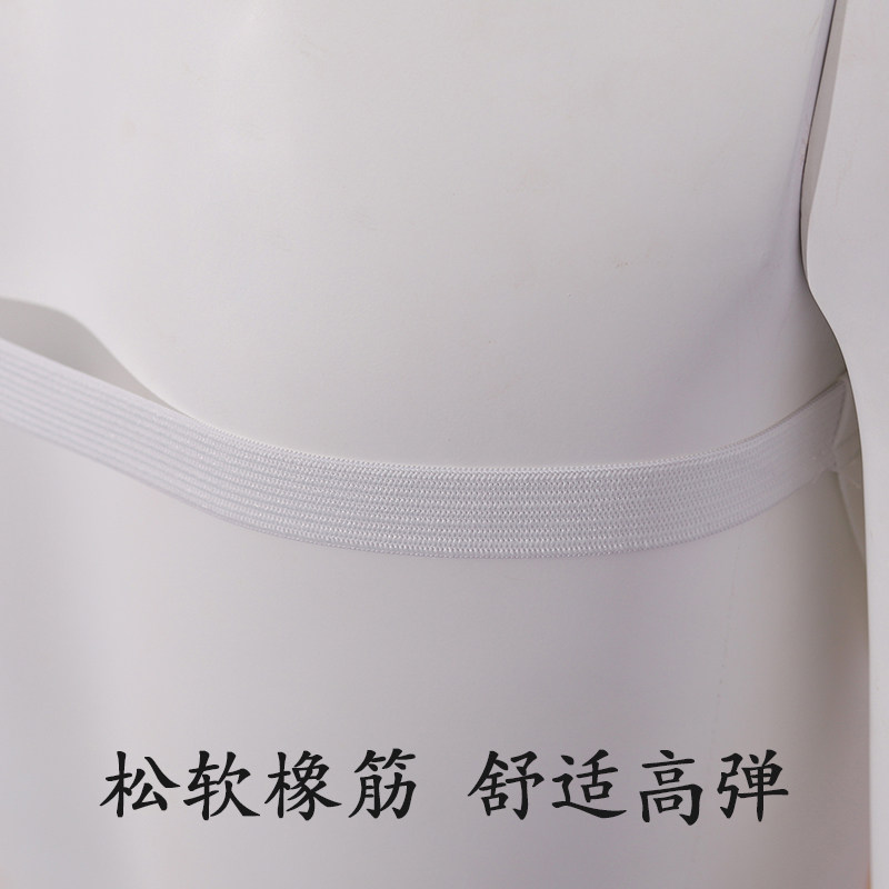 一片式无肩带抹胸莫代尔防走光遮胸无胸垫大胸胸前黑白胸巾