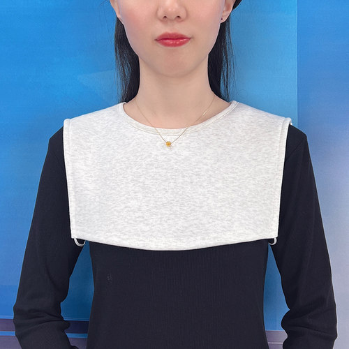 圆领假领子女护胸口保暖假领假内搭假圆领子假圆领