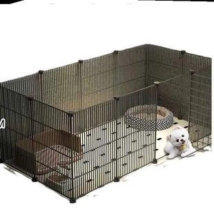 仓鼠放风围栏宠物幼猫围栏加密网格拼接魔片笼子龙猫兔子松鼠小宠