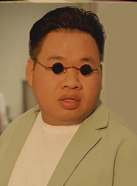 冷少迷你小墨镜男款级感圆框太子镜师爷搞笑小镜片太阳眼镜复古