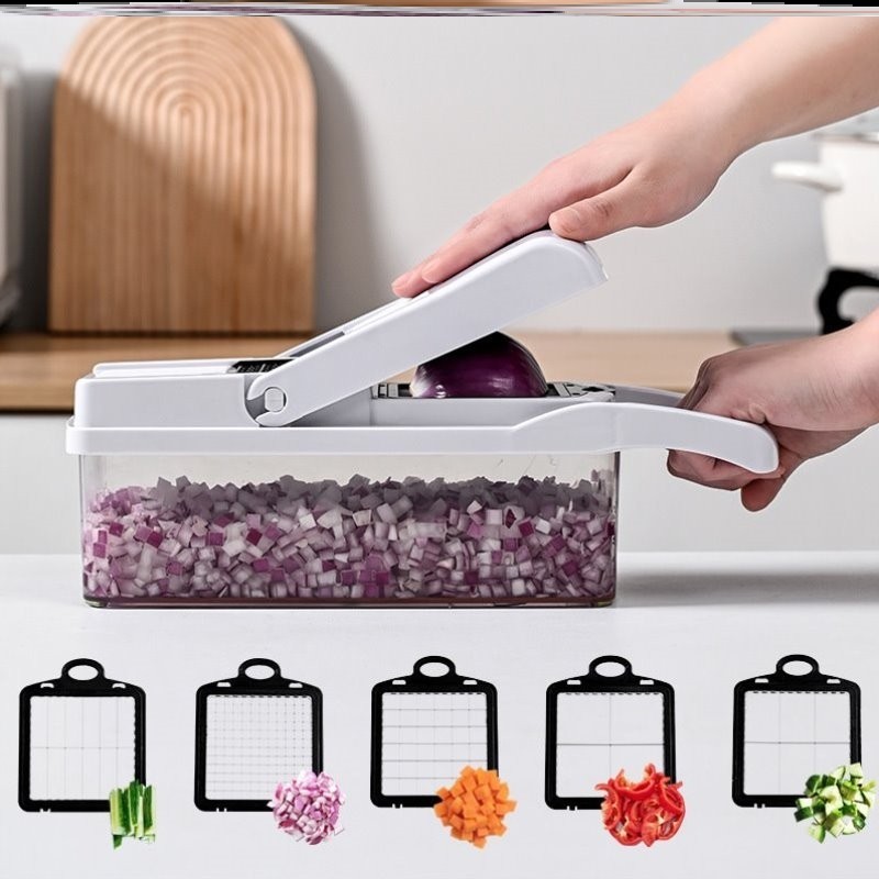 切土豆丝神器全自动款切菜机商用切切粒萝卜洋葱新条家用厨房黄瓜