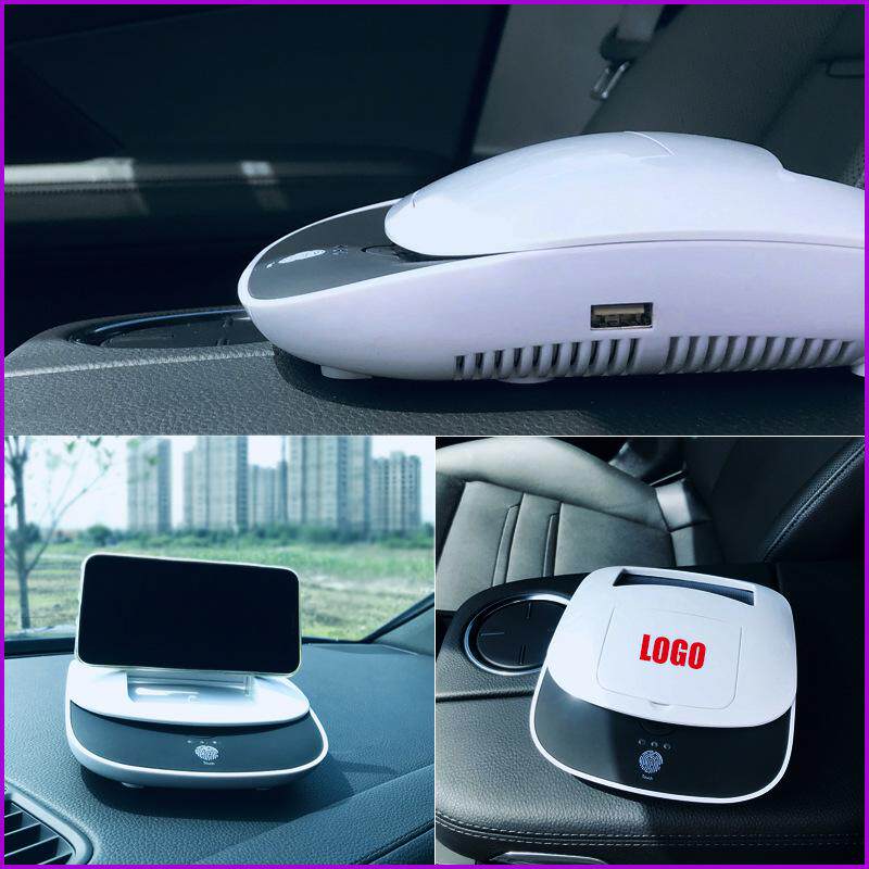 车载空气净化器太阳能负离子除甲醛汽香薰便携式车用杀菌消毒异味