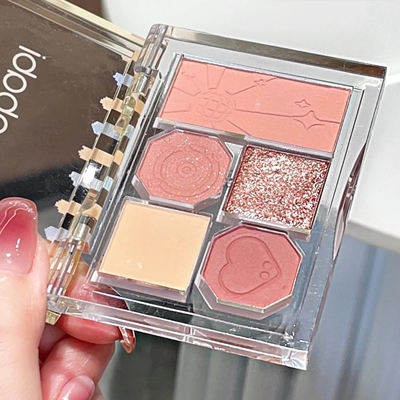绝美氛围感Gracebabi五色眼影盘