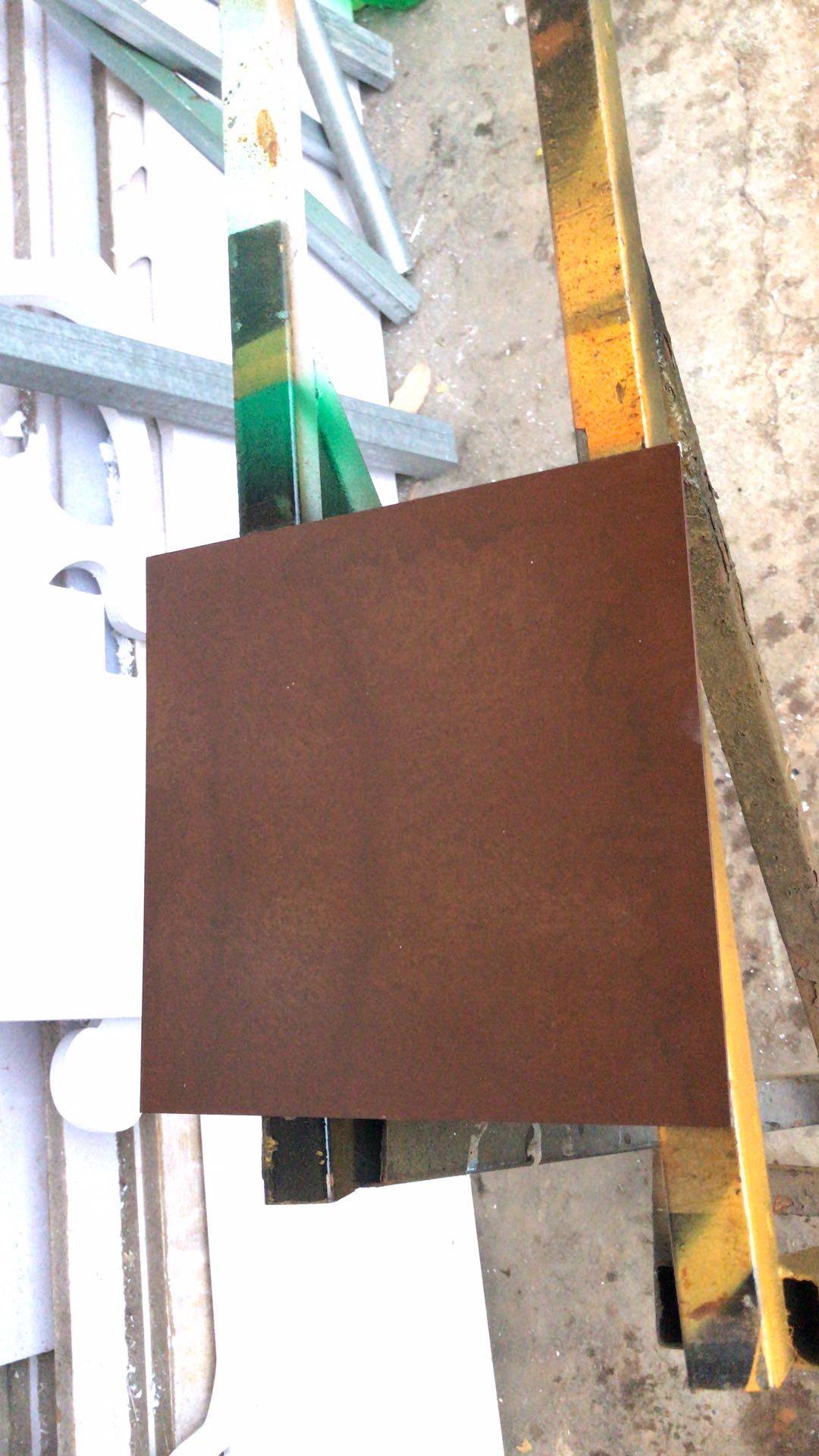 铁锈板艺术做旧生锈铁板铁皮生锈效果广告装饰锈板生锈字发光灯箱