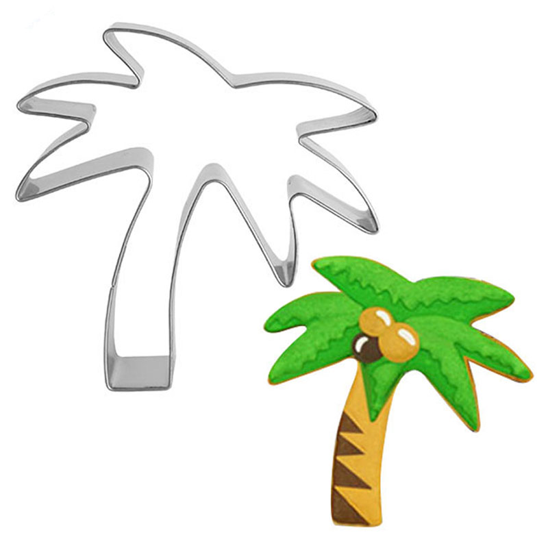 特价促销饼干模 椰子树 海洋主题 热带雨林夏日森林 曲奇饼干模具