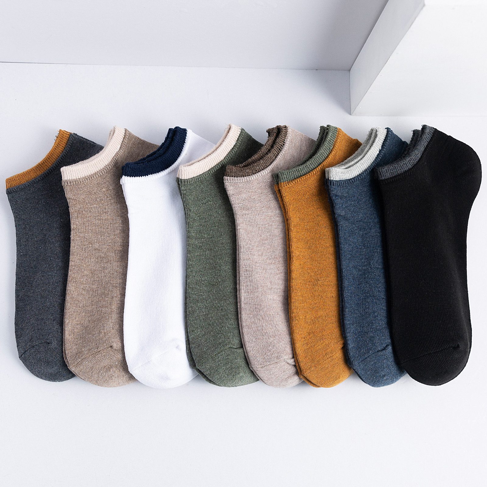 【男士抗菌短袜】运动吸汗防臭