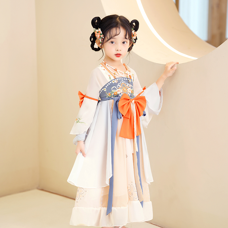 汉服女童2023春秋新款
