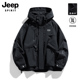 SPIRIT工装 夹克外套男士 秋季 JEEP 2025新款 户外防风冲锋登山服男