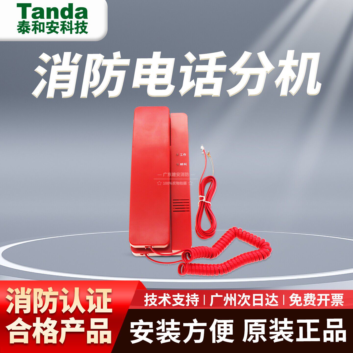 泰和安TN3100总线式编码电话图片