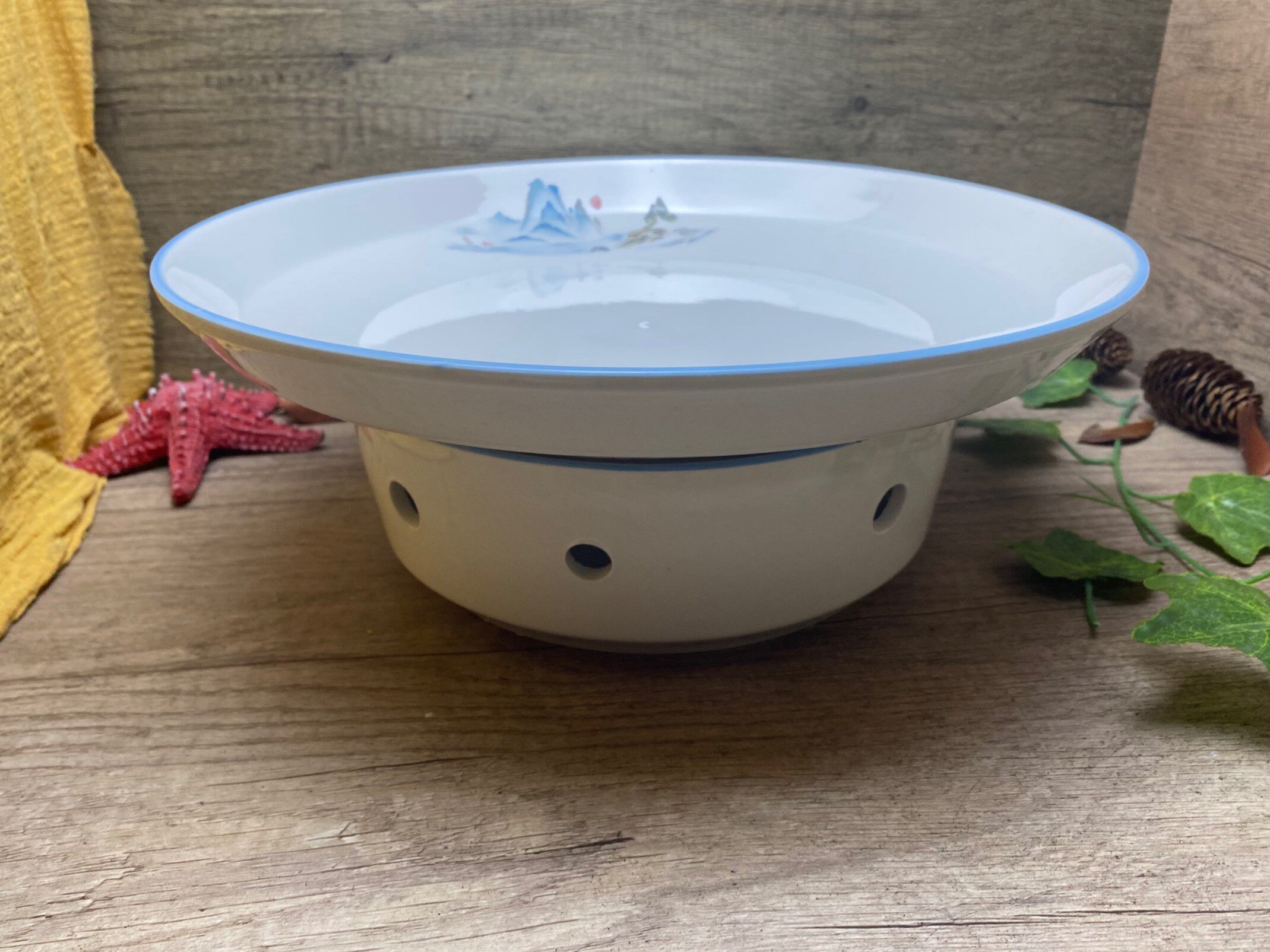 酒店宴会明炉加热炉座创意盘子