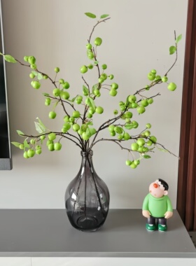 轻奢高端小苹果仿真花