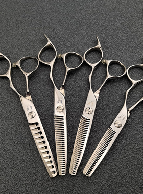 厉氏美发五力剪刀打薄剪日式女发调量10%无痕牙剪女发UB6030C美发