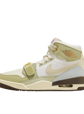 狐狸体育 耐克Nike Jordan Legacy 312 白绿高帮篮球鞋FD9907-111