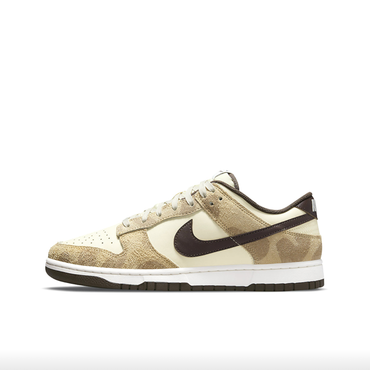 耐克Nike米白棕防滑耐磨低帮板鞋