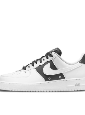 狐狸体育 耐克Nike Air Force 1 白黑舒适透气低帮板鞋DA8571-100