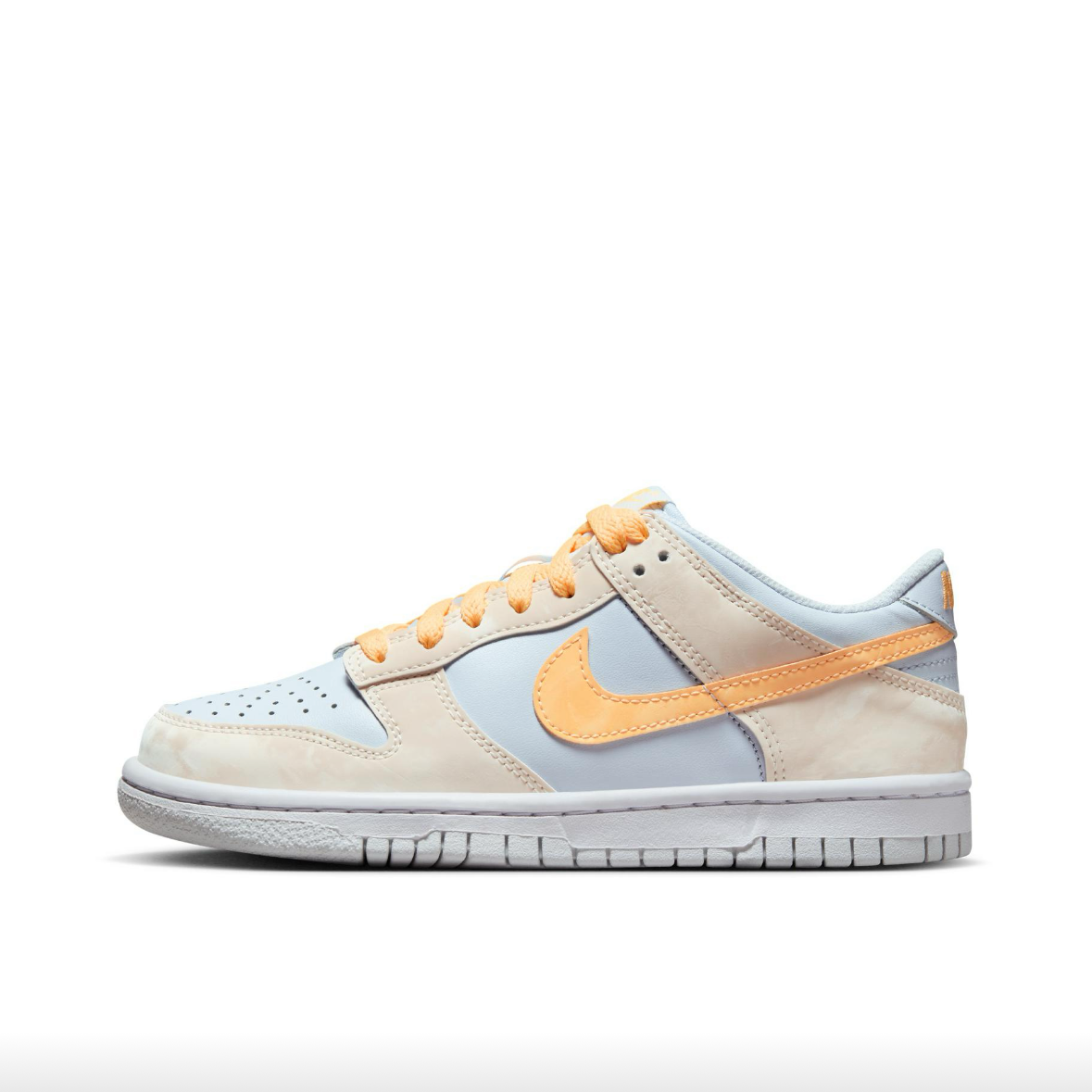 耐克Nike白黄色减震耐磨低帮板鞋