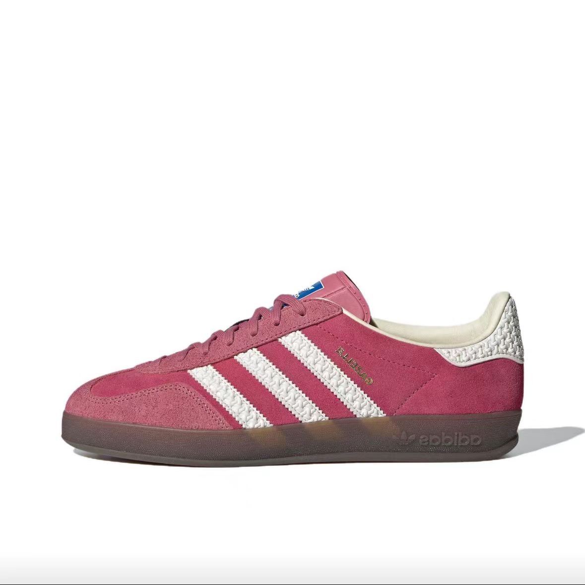狐狸体育 阿迪达斯Adidas Gazelle 粉红色百搭舒适低帮板鞋IF1809