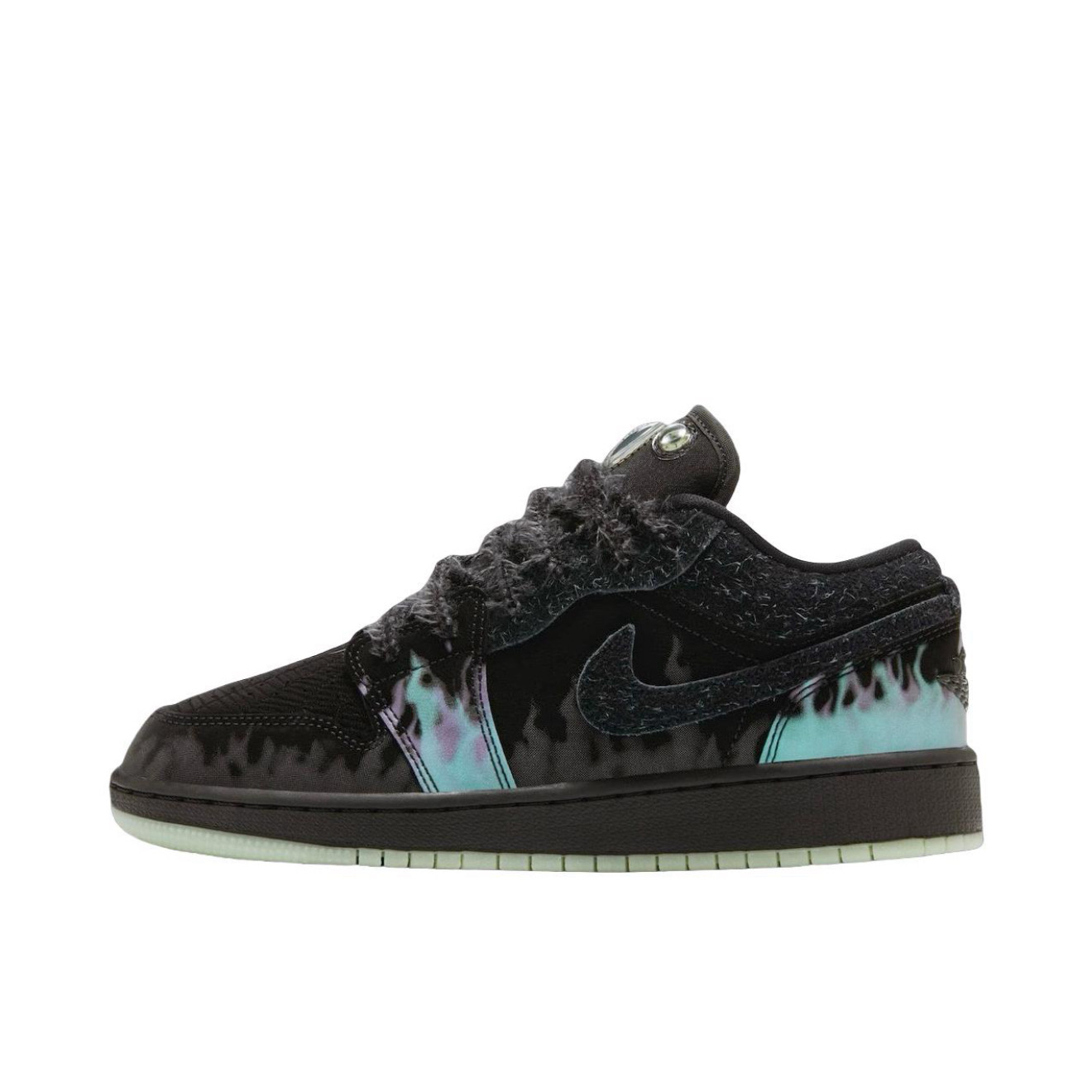 狐狸体育 耐克Nike Air Jordan 1 黑色舒适百搭篮球鞋 HQ3442-001