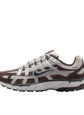狐狸体育 耐克Nike P-6000 棕白色舒适防滑休闲跑步鞋 HV8972-001