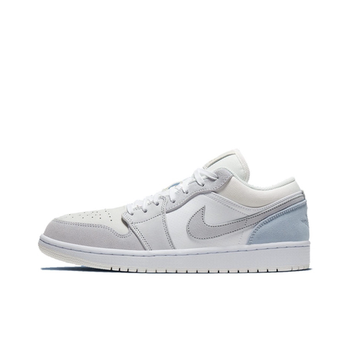 狐狸体育 耐克Nike Air Jordan 1 白灰舒适低帮篮球鞋 CV3043-100