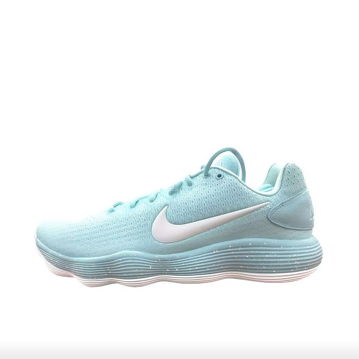 耐克Nike蓝白耐磨透气低帮篮球鞋