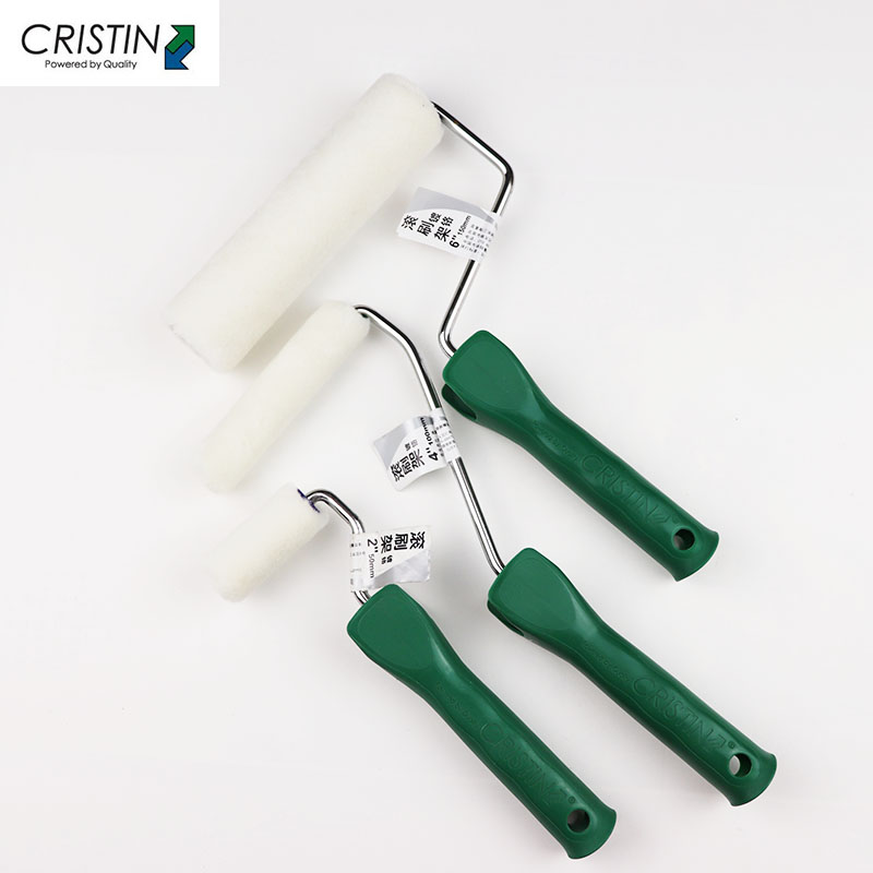 克里斯汀滚刷2寸4寸6寸小滚筒 刷墙工具油漆涂料拇指滚筒刷