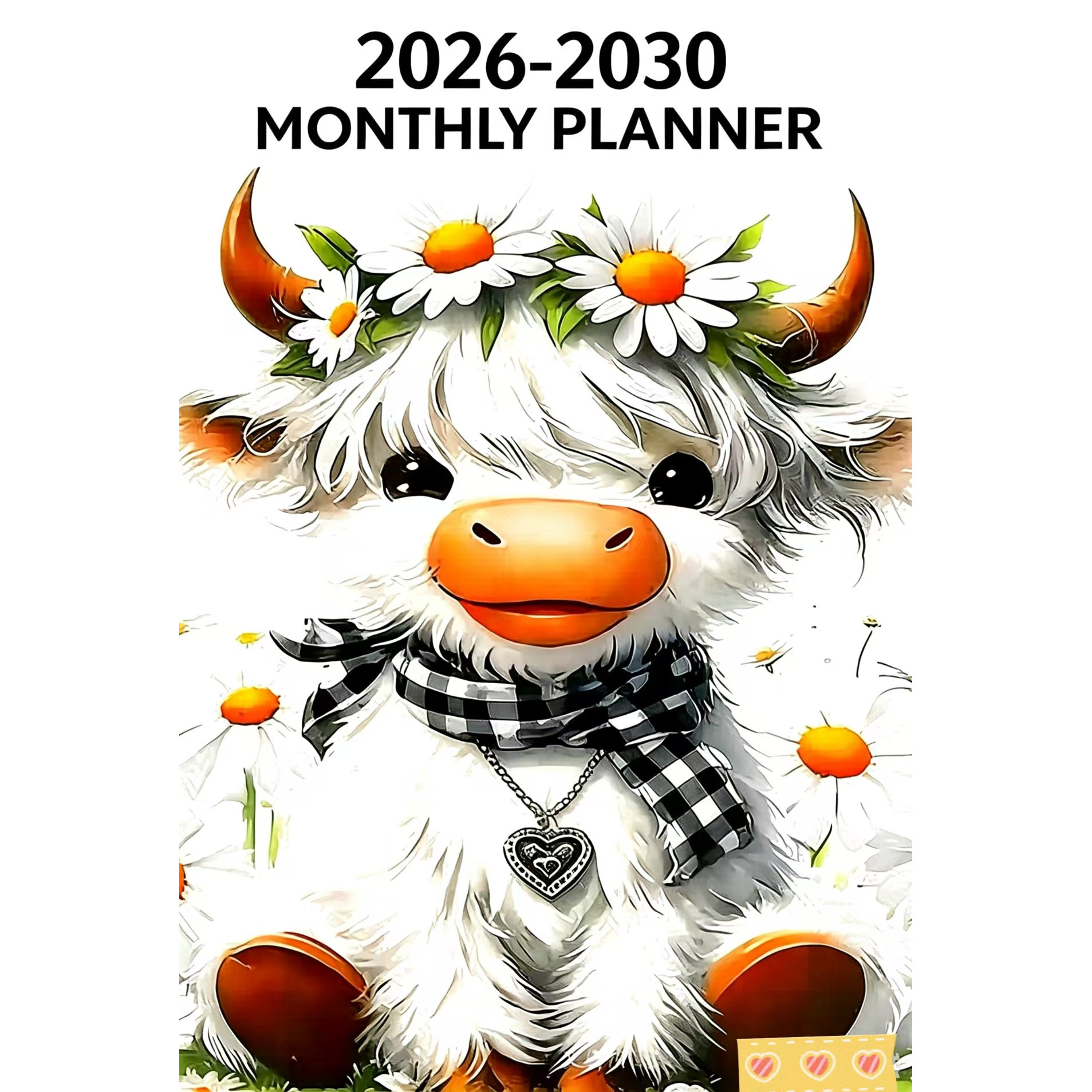 A5螺旋装订五年月度计划本笔记本