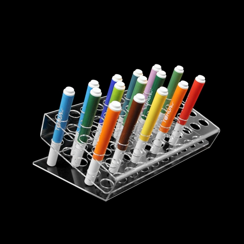 Акриловый стенд, карандаш для бровей, шариковая ручка, акварель, косметические мелки, универсальный карандаш для глаз