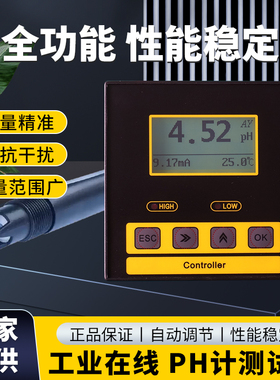 在线PH计 工业测试仪 水质在线监测仪ORP酸度计