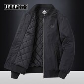 JEEP吉普棉服男款 复古夹克加厚外套男 夹棉保暖棉衣服美式 冬季 短款