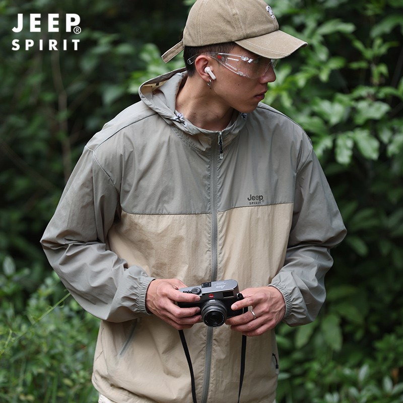 JEEP吉普防晒衣男士夏季薄
