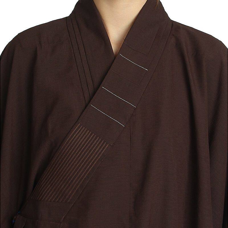 禅修台湾多丽丝海青居士服男女夏季海清衣服佛袈裟僧服大褂四季款