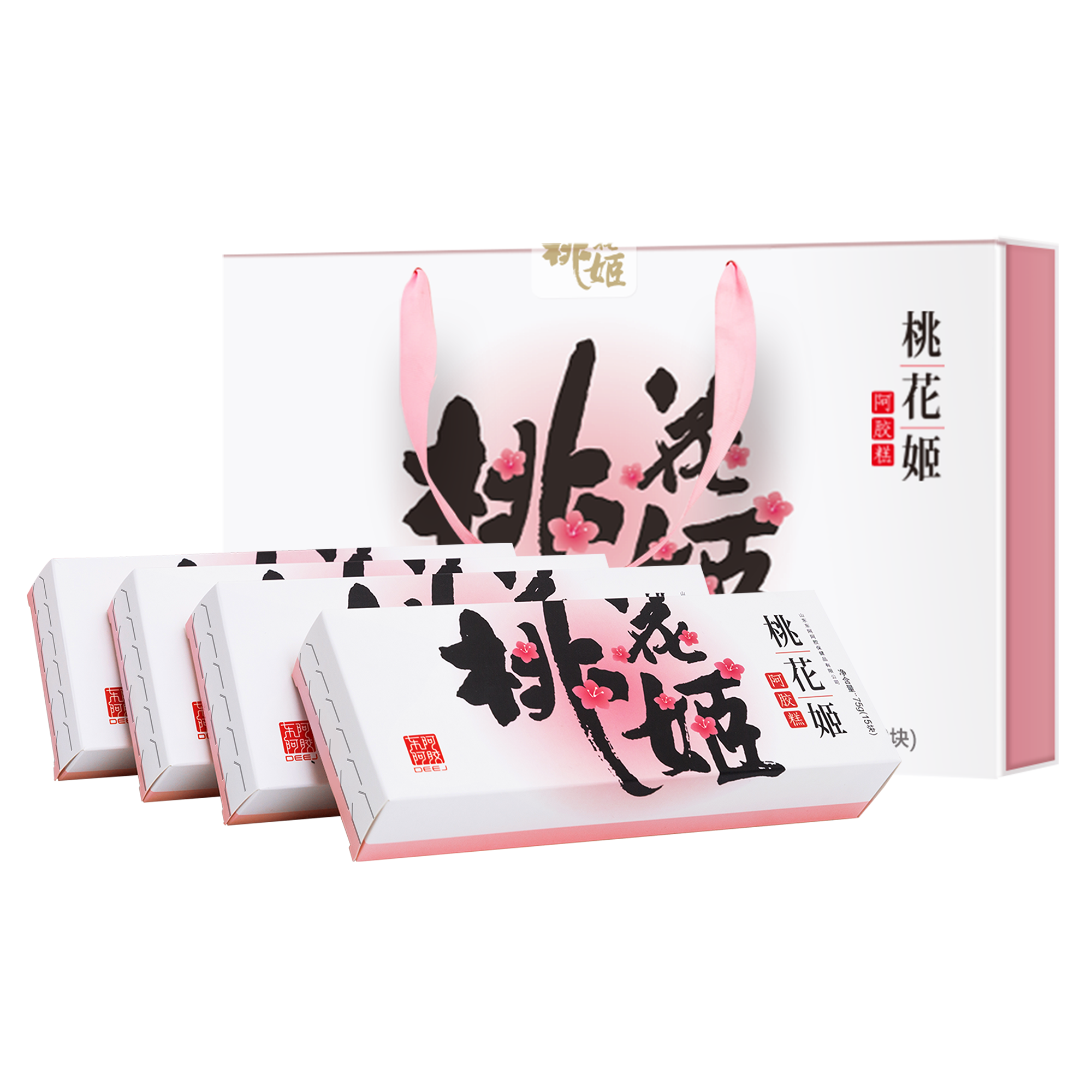 企业团购】东阿阿胶桃花姬阿胶糕300g正品官方旗舰店礼盒