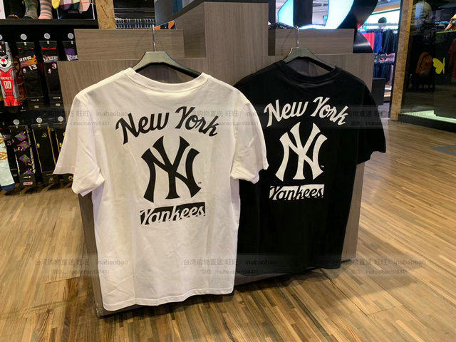 台湾采购mlb短袖洋基队夏季休闲图片