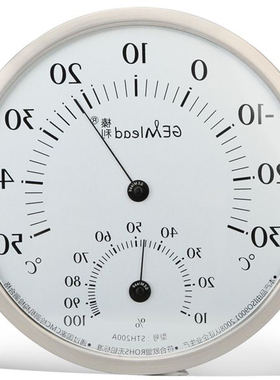 GEMlead高精度温湿度计 200A温湿度表 超大表盘 直径20CM 温度计