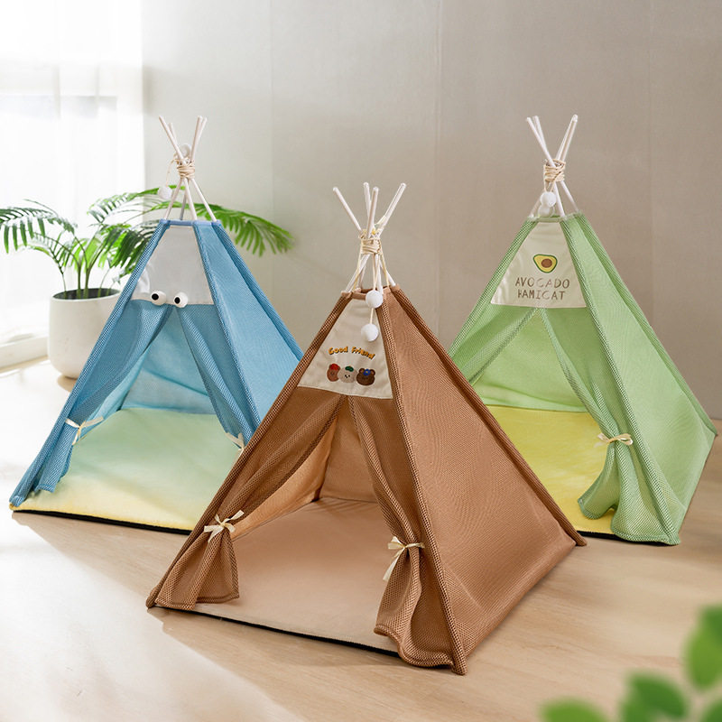 新款夏季透气三明治帐篷窝耐脏半封闭小型犬猫咪别墅狗房子猫用品,宠物/宠物食品及用品,猫笼子/猫别墅,淘宝优惠券,粉丝福利购,淘宝优惠卷