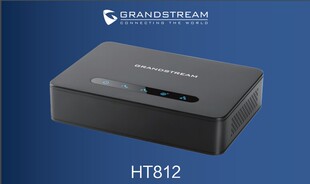 Grandstream潮流SIP语音网关HT812/813/814/818FXS IP转模拟网关