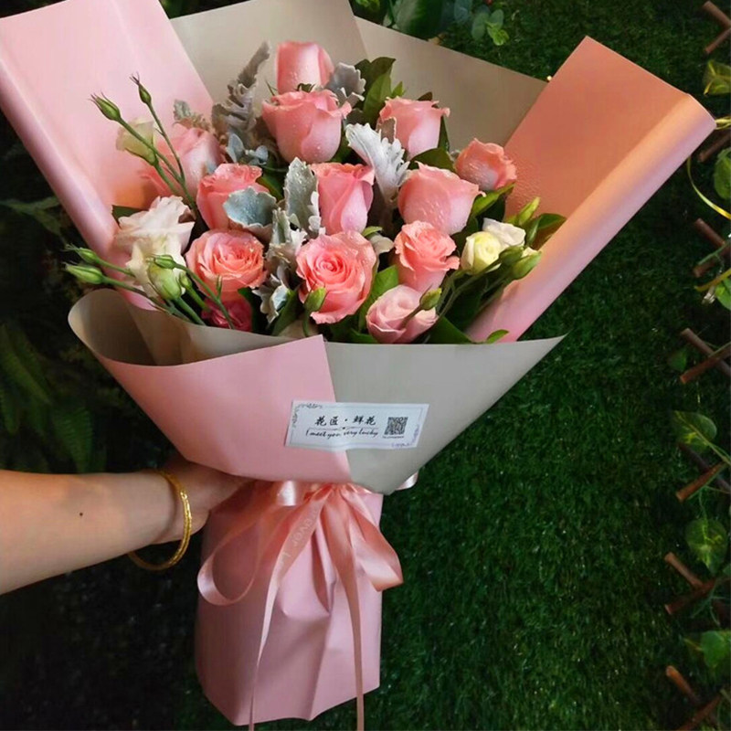 惠州惠城惠阳区店同城鲜花速递送配订男女朋友生日红玫瑰花束礼盒